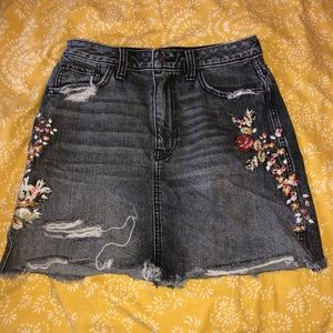 Abercrombie & Fitch Jean Skirt